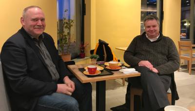 Abschluss der Aktion: Auftauen bei der B�ckerei Wilhelmi