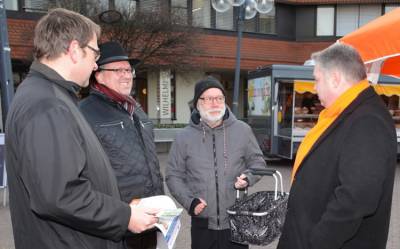 Intensiver Austausch mit interessierten B�rgern